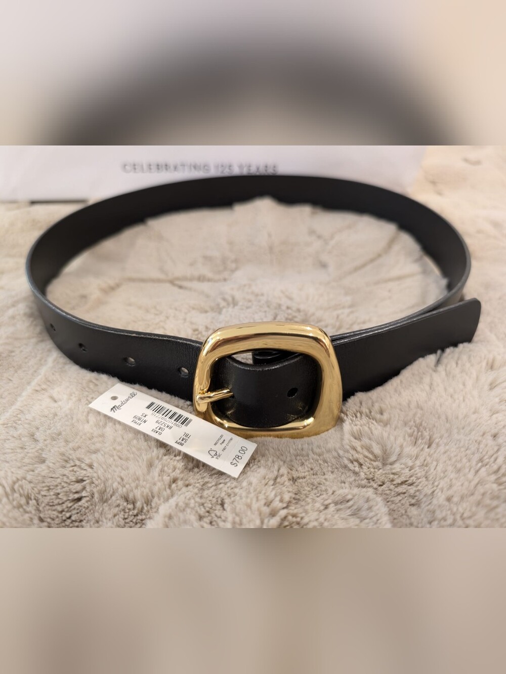 Madewell leather belt